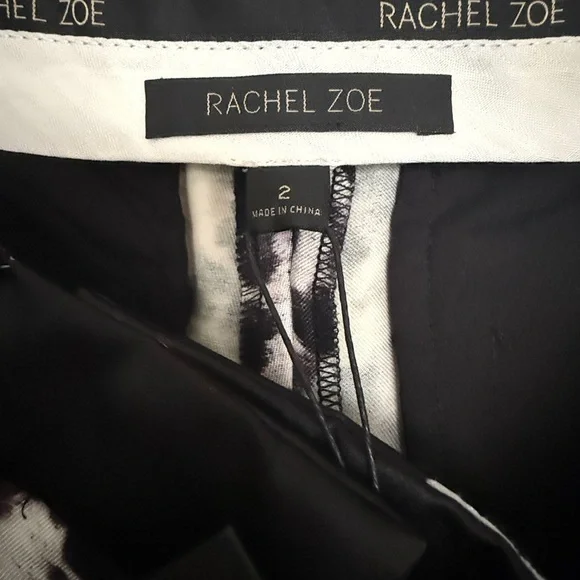 NWT | Rachel Zoe Black & White Tuxedo Suit Set Size 2 - Picture 13 of 16